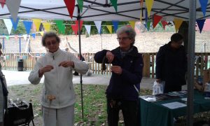 spindle spinning at St Giles